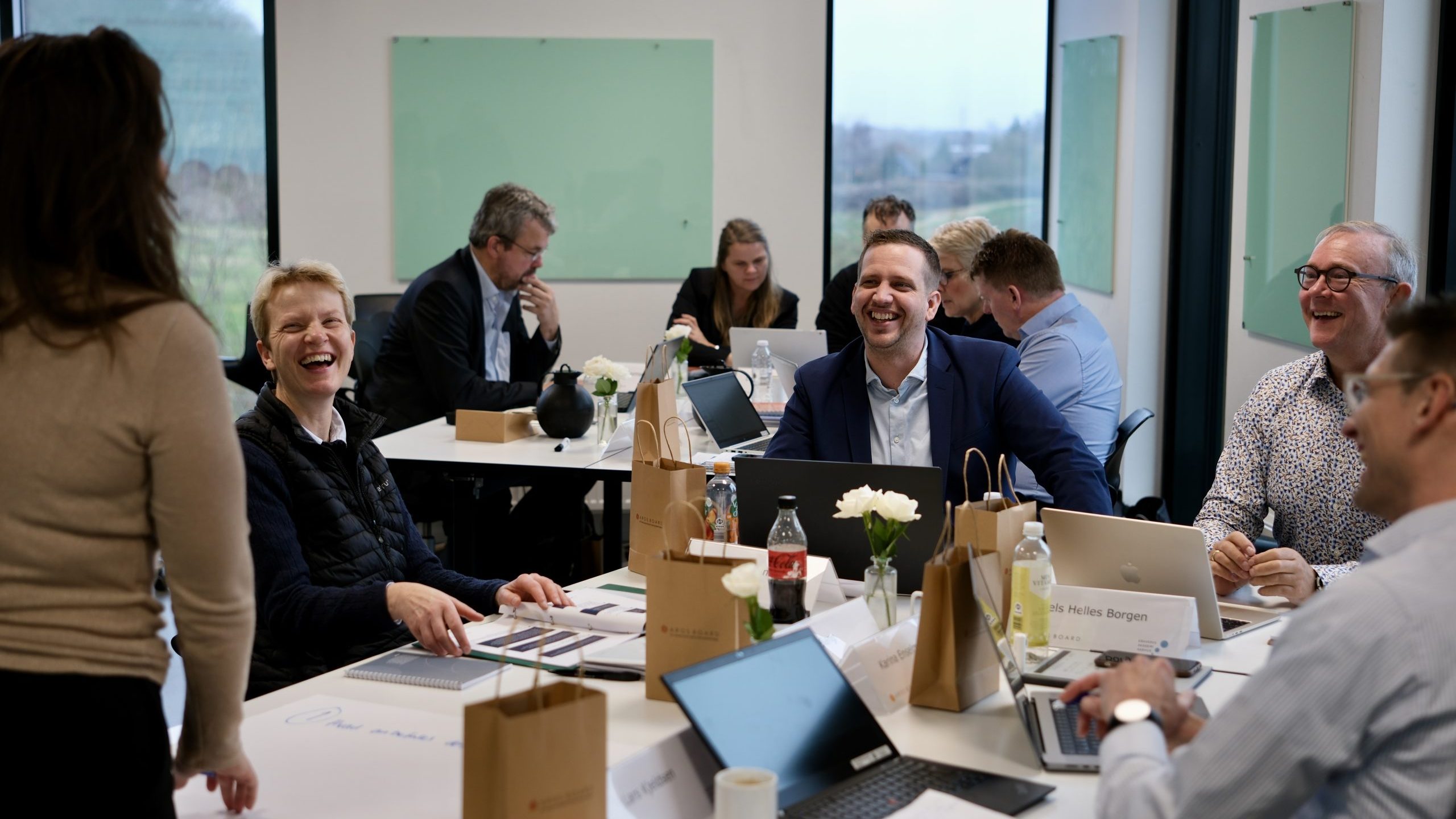 Billede fra bestyrelsesuddannelse. Værdiskabende Bestyrelsesarbejde